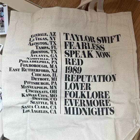 Taylor Swift Eras Tour VIP Box And T Shirt - Picture 7 of 11